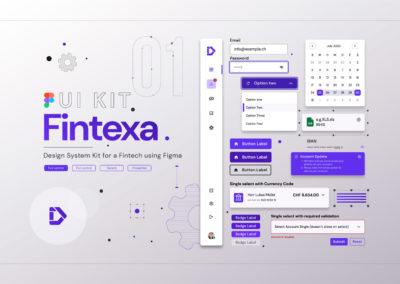Fintexa UI Kit – Design System